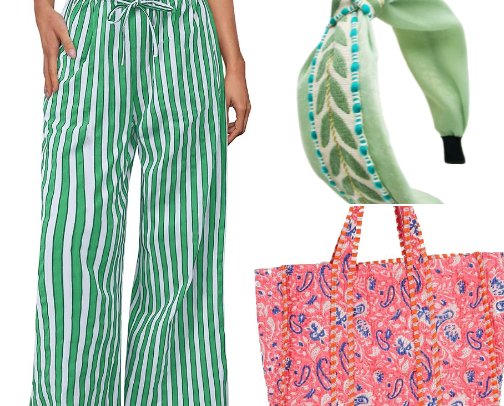 Spring Fashion 💙💚 cover photo collage