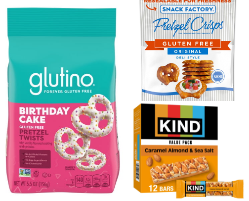 Snack time- Gluten free edition cover photo collage