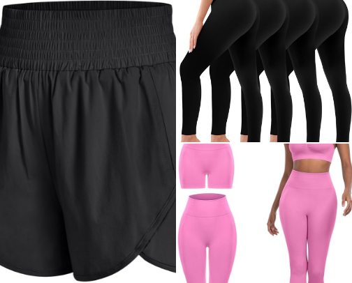 Get ready for the gym 🏃🏽‍♀️🌸✨ cover photo collage