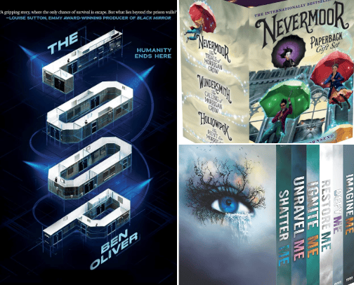 Fiction books recommendations cover photo collage
