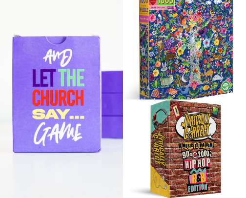 Fun & Games for Adults cover photo collage