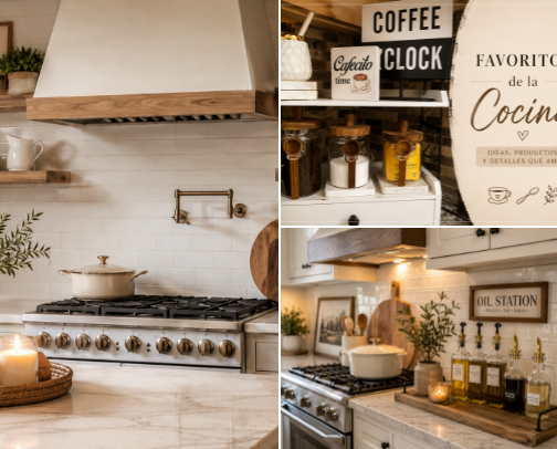 Favoritos para la cocina cover photo collage