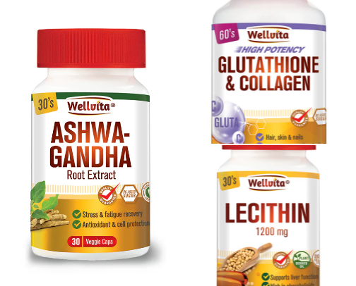 Wellvita products🤩 cover photo collage