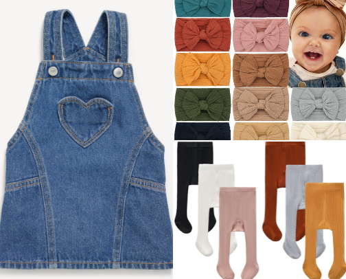 Baby Girl Fashion cover photo collage