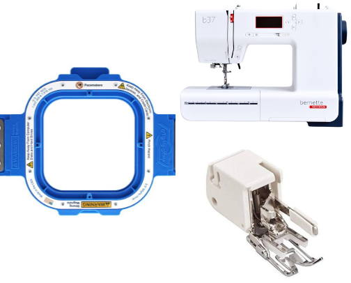 Embroidery, Sewing, and Small Business cover photo collage