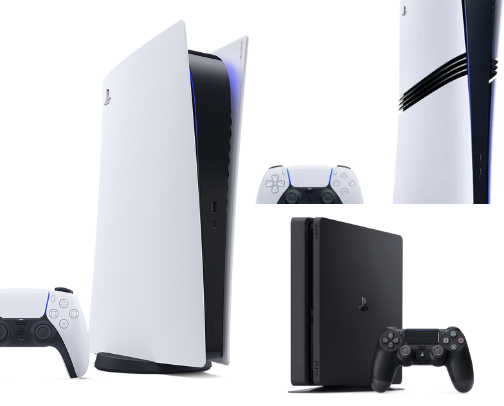 Best gaming consoles cover photo collage