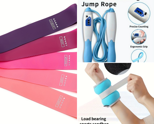 Gym Essentials for Women – TEMU Hall cover photo collage