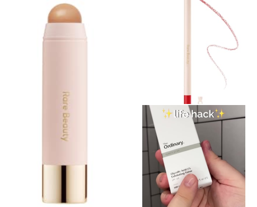 My favorite beauty recs cover photo collage