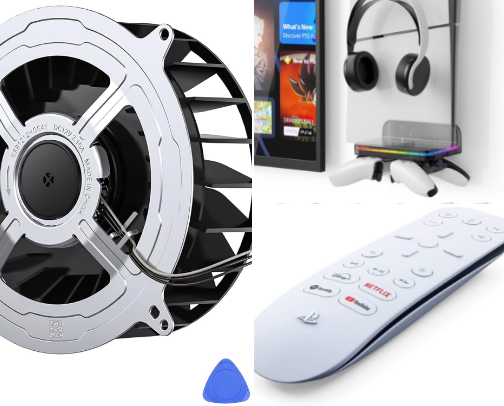 PS5 Accessories cover photo collage