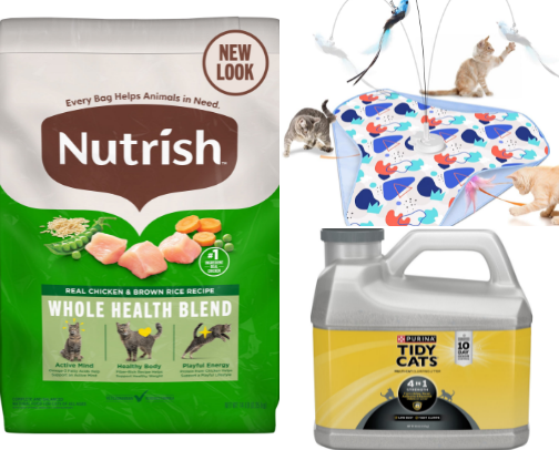 Cat Lover Lane- A place to find the best cat food, toys and supplies! cover photo collage