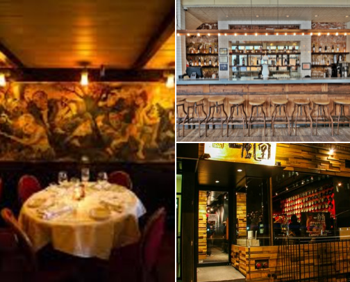 restaurants that i love! cover photo collage