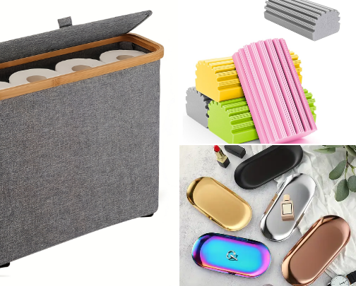 Lo que más uso en mi hogar Temu/SHEIN cover photo collage