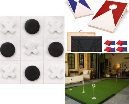 Outside summer games cover photo collage