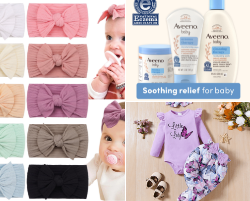 ESSENTIAL Baby Stuff for a First Time Mom🎀 cover photo collage