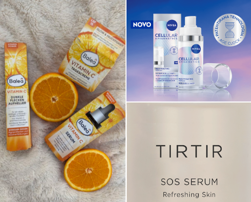 The best drugstore products🛍 cover photo collage