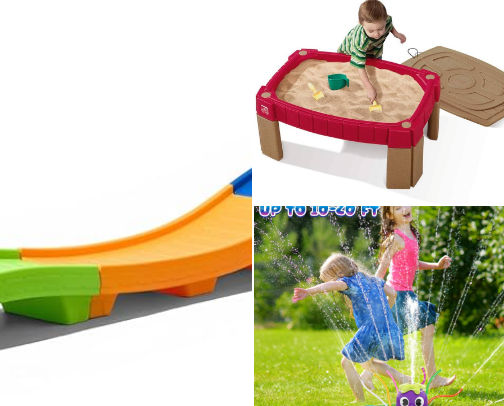 Backyard oasis; for the toddler✨ cover photo collage
