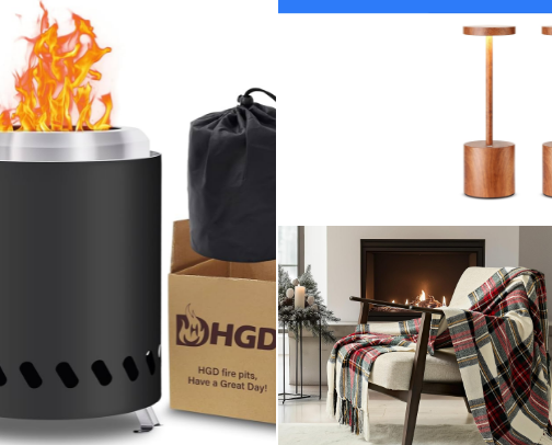 Cozy Seasonal Living cover photo collage