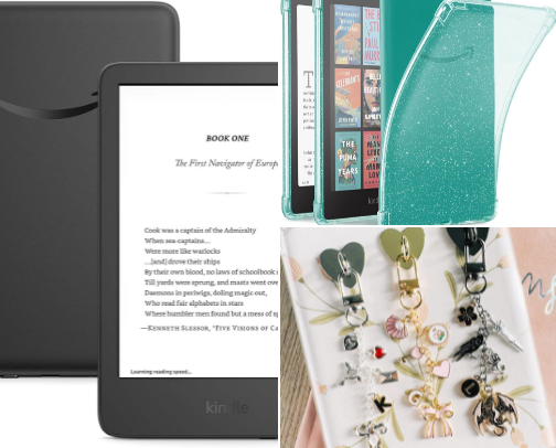 Kindle girlies ✨ cover photo collage