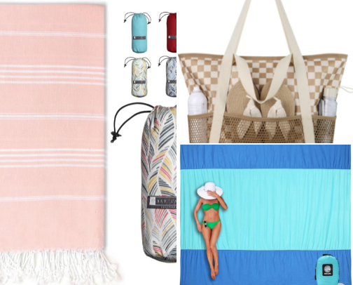 Beach Day Essentials cover photo collage