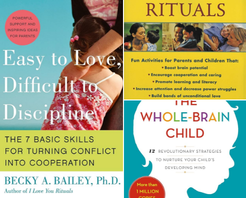 Parenting books- seriously these are it, one and done! cover photo collage