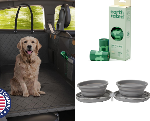 Traveling With Your Furry Friend? 🚙 cover photo collage