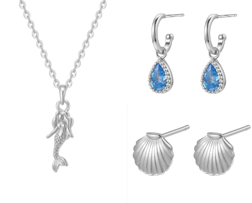 Jewelry for Sea Witches & Ocean Lovers 🌊(Silver/Gold) cover photo collage