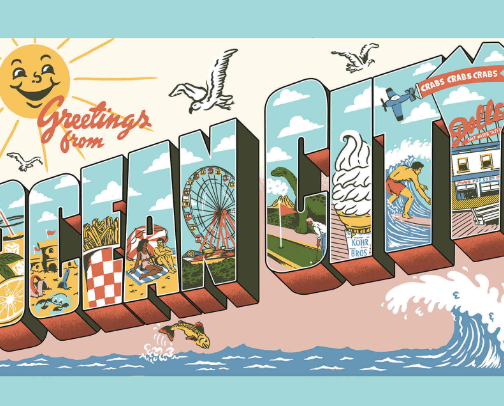 Ocean City Maryland Top Destinations🏖️ cover photo collage