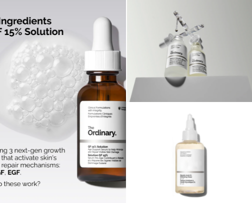 The Ordinary 🧖🏼‍♀️ cover photo collage