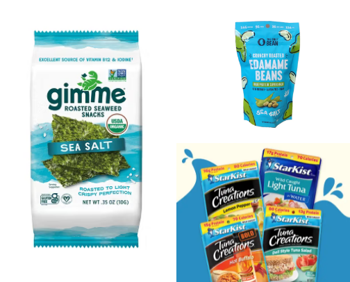 Snack favorites cover photo collage