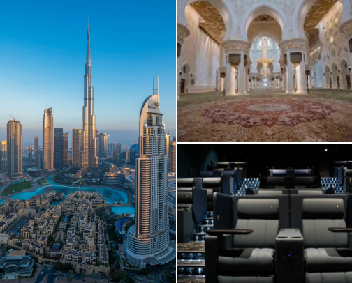 Dubai City Must Visit Spots cover photo collage