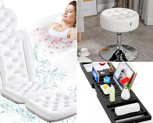 Transform Your Bathroom With Luxury Spa Upgrades cover photo collage