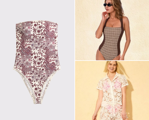 Swimwear - spring break and summer looks cover photo collage