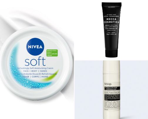 skin care cover photo collage