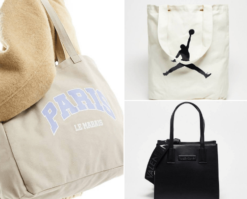 tote bag cover photo collage