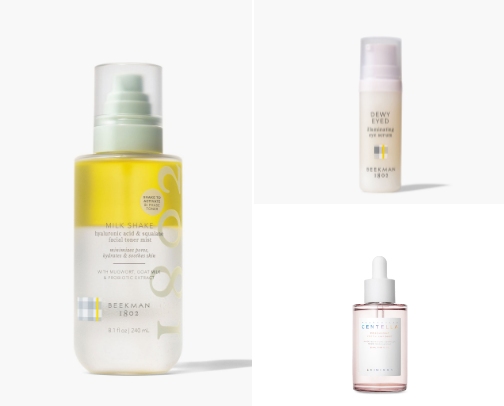 Fave Skincare (oily skin edition) cover photo collage