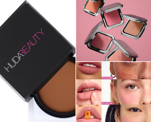 Noncomedogenic makeup cover photo collage