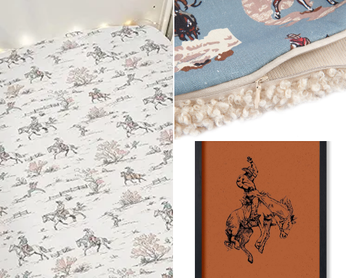 cutest western nursery for your little cowboy🤎 cover photo collage