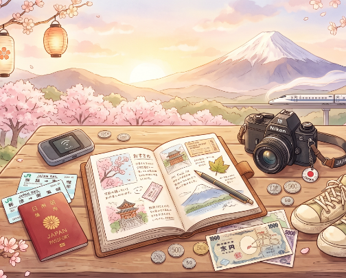 Japan Travel Essentials cover photo collage