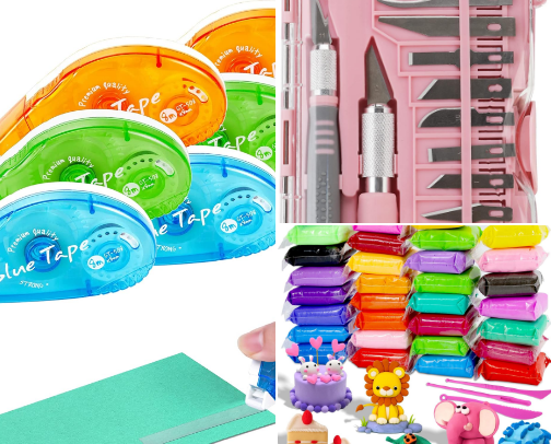 Affordable Crafting Must-Haves cover photo collage