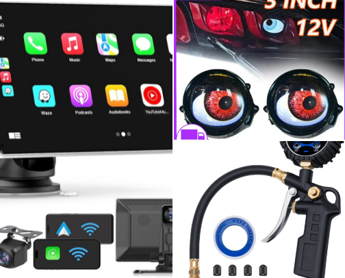 Car & Motorcycle Electronics – Top Rated Picks from Shopee & Amazon cover photo collage