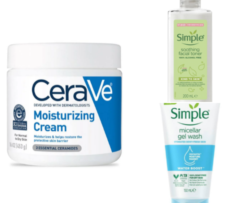 Skincare Faves 💗 cover photo collage