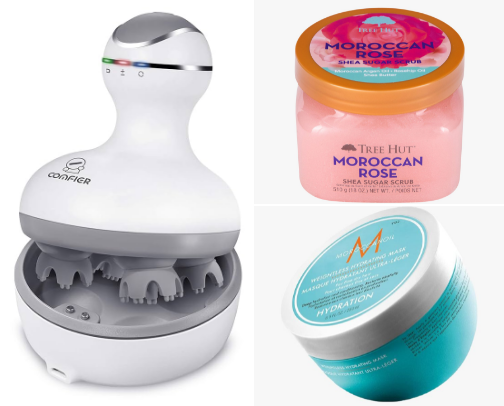 everything i use for my everything shower cover photo collage