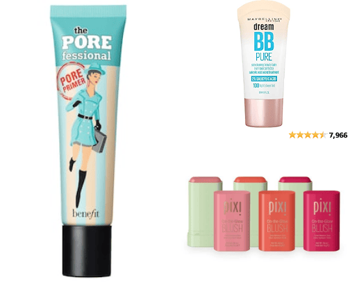 Makeup Products cover photo collage