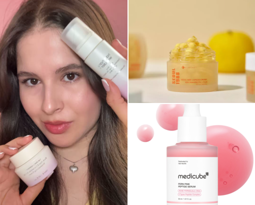 Glowy Skin ✨ cover photo collage