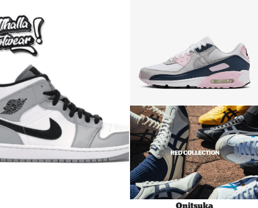 Cool sneakers cover photo collage