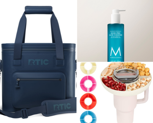 Road trip musts cover photo collage