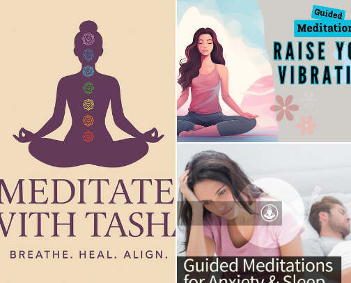 Meditation & Mindfulness Resources for Calm, Peace, and Energy cover photo collage