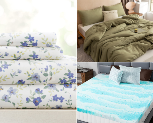 Bedroom essentials! cover photo collage