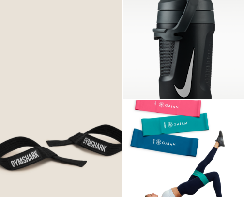 If You're New to the Gym, These Are the Products I'd Buy First cover photo collage
