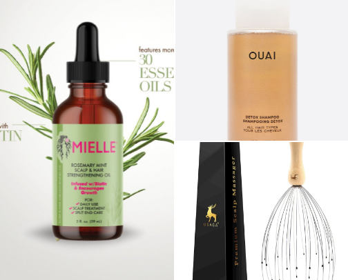 Hair care products I swear by 💖 cover photo collage